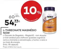 Well's l-threonate magnésio now promoção