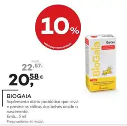 Well's biogaia gotas promoção