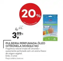 Well's Pulseira perfumada óleo citronela mosquito promoção