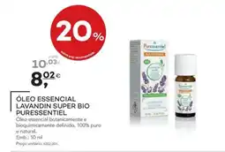 Well's óleo essencial lavandin super bio puresentiel promoção