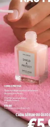 Oriflame Sérum de unhas shield & protect promoção