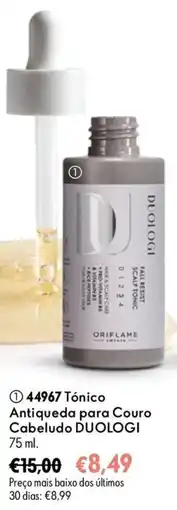 Oriflame Tónico Antiqueda para Couro Cabeludo DUOLOGI promoção