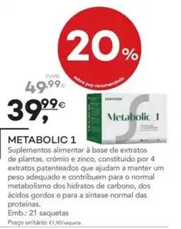 Well's Metabolic 1 promoção