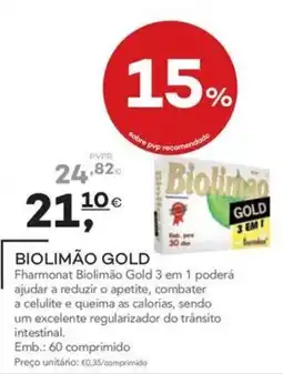 Well's biolimão gold promoção