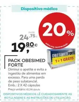 Well's Pack Obesimed Forte promoção