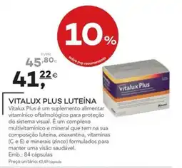 Well's vitalux plus luteína promoção