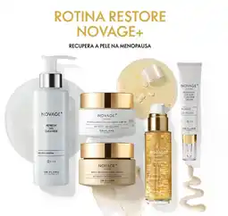 Oriflame Conjunto Restore Novage+ promoção