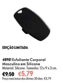 Oriflame esfoliante corporal masculino em silicone promoção