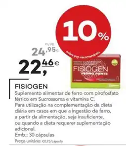 Well's Fisiogen promoção