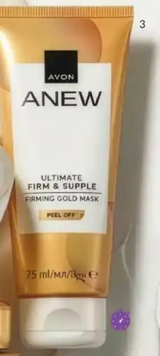 Avon Anew Ultimate Firm & Supple Firming Gold Máscara Peel-Off promoção