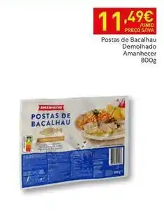 Recheio Amanhecer - postas de bacalhau promoção
