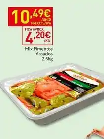 Recheio Mix - pimentos promoção