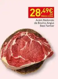 Recheio Angus - acém redondo de bovino angus best farmer promoção