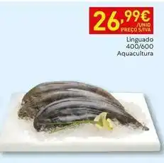 Recheio Aquacultura - linguado 400/600 promoção