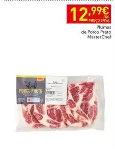 Recheio Masterchef - plumas de porco preto promoção