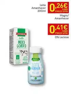 Recheio Amanhecer - leite promoção