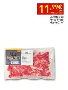 Recheio Masterchef - lagartos de porco preto promoção