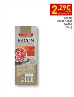 Recheio Amanhecer - bacon nacos promoção