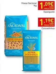 Recheio Nacional - massa promoção