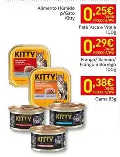 Recheio Gama - alimento humido p/ gato promoção
