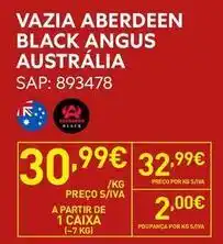 Recheio A+ - vazia aberdeen black angus australia promoção
