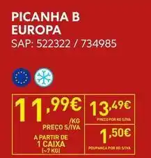 Recheio A+ - picanha b europa promoção
