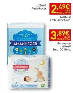 Recheio Amanhecer - toalhitas emb. 4x72 unid promoção