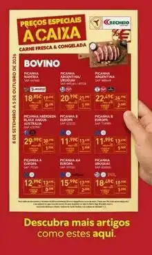 Recheio B! - carne rescar & congelada promoção