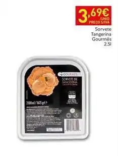 Recheio Gourmet - sorvete tangerina gourmes promoção