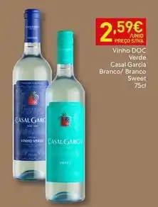 Recheio Casal garcia - vinho doc verde promoção