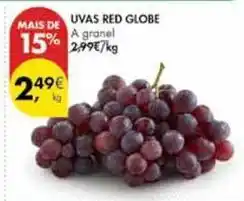 Pingo Doce A+ - uvas red globe promoção