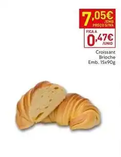 Recheio A+ - croissant brioche promoção