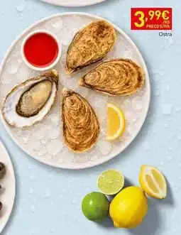 Recheio Ostras promoção