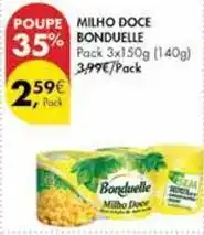 Pingo Doce Bonduelle - milho doce promoção