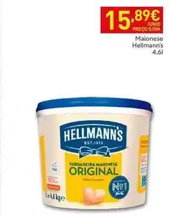 Recheio Hellmann's - maionese promoção