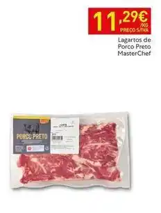 Recheio Masterchef - lagartos de porco preto promoção