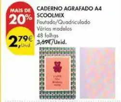 Pingo Doce Caderno agrafado a4 promoção