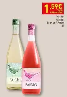 Recheio Vinho faisão branco/ rosé promoção
