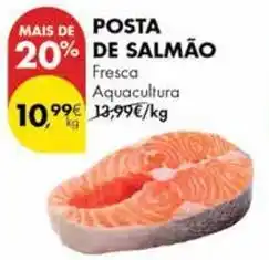 Pingo Doce Aquacultura - posta de salmão promoção