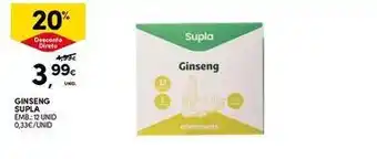 Continente - ginseng