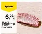 Continente Bom dia Continente - tiras de entrecosto de porco promoção