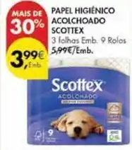 Pingo Doce Scottex - papel higienico acolchodo promoção