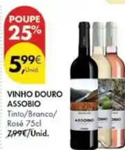 Pingo Doce Assobio - vinho douro promoção