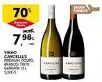 Continente Bom dia Cancellus - vinho cancellus promoção