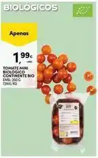 Continente Bom dia Bio - tomate mini biologico continente bio promoção