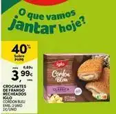 Continente Bom dia Iglo - crocantes de frango recheados promoção