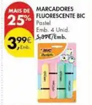 Pingo Doce Bic - marcadores fluorescente promoção