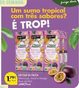 Pingo Doce Pingo doce - néctar de fruta promoção
