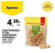 Continente Bom dia Continente - caju torrado s/ sal promoção