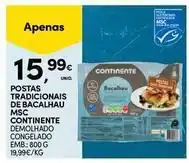 Continente Bom dia Continente - postas tradicionais de bacalhau msc promoção